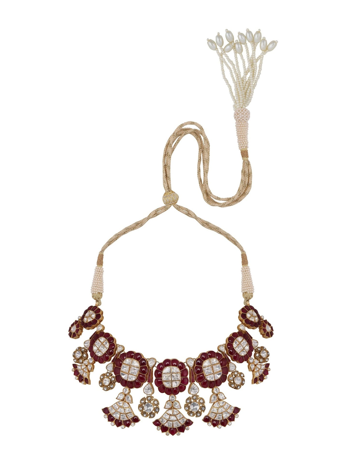 Ruby Polki Necklace