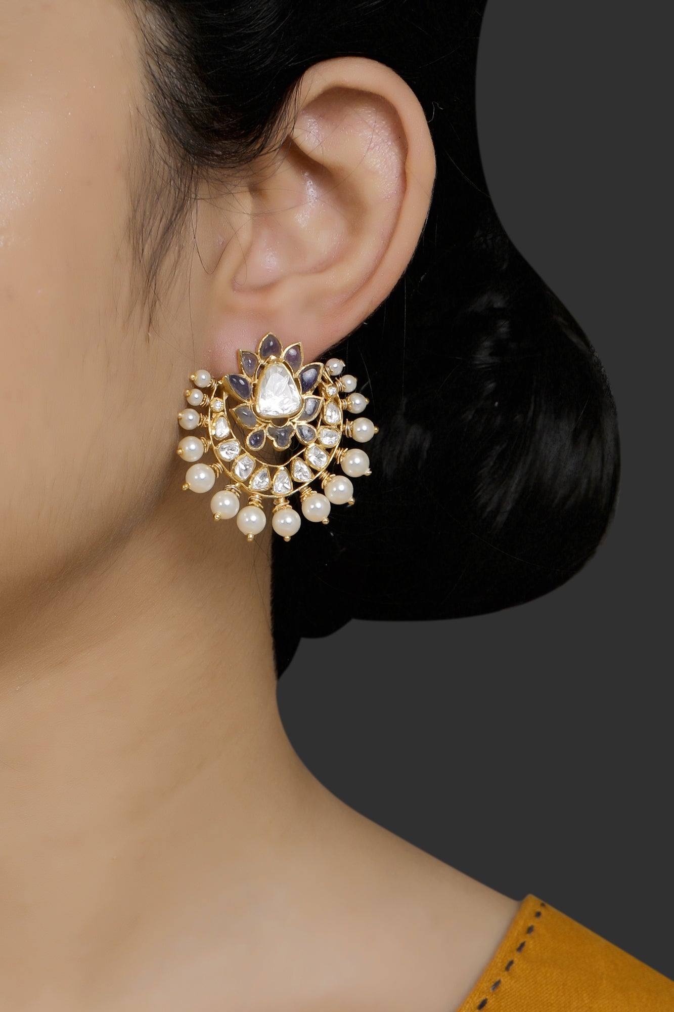 Kamal Tanzanite Studs