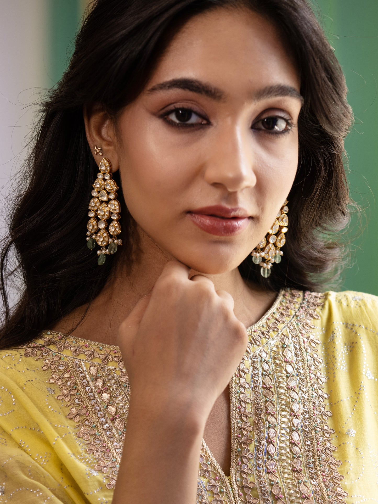 Inaara Waterfall Earrings