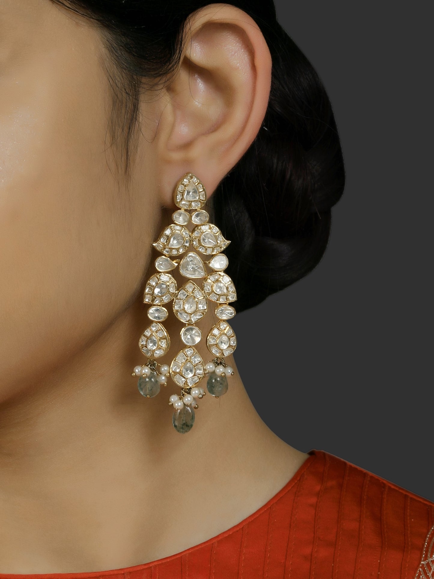Inaara Waterfall Earrings