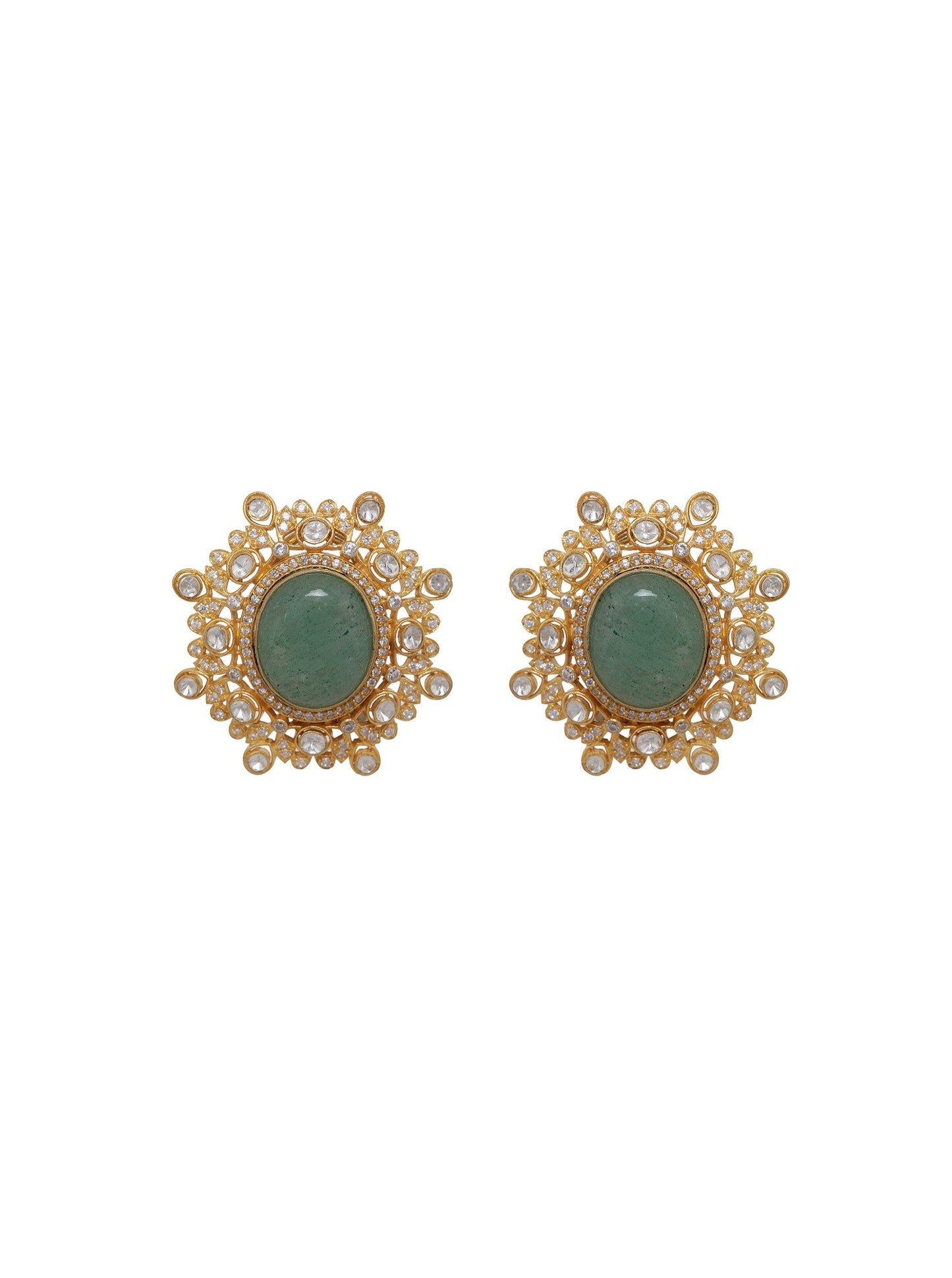 Jade Ear Studs
