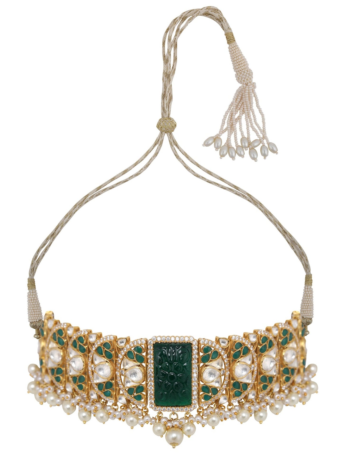 Khizra Choker emerald