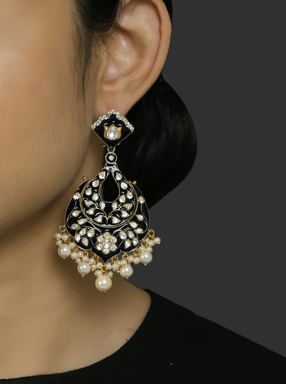 Neelpushpa Earrings