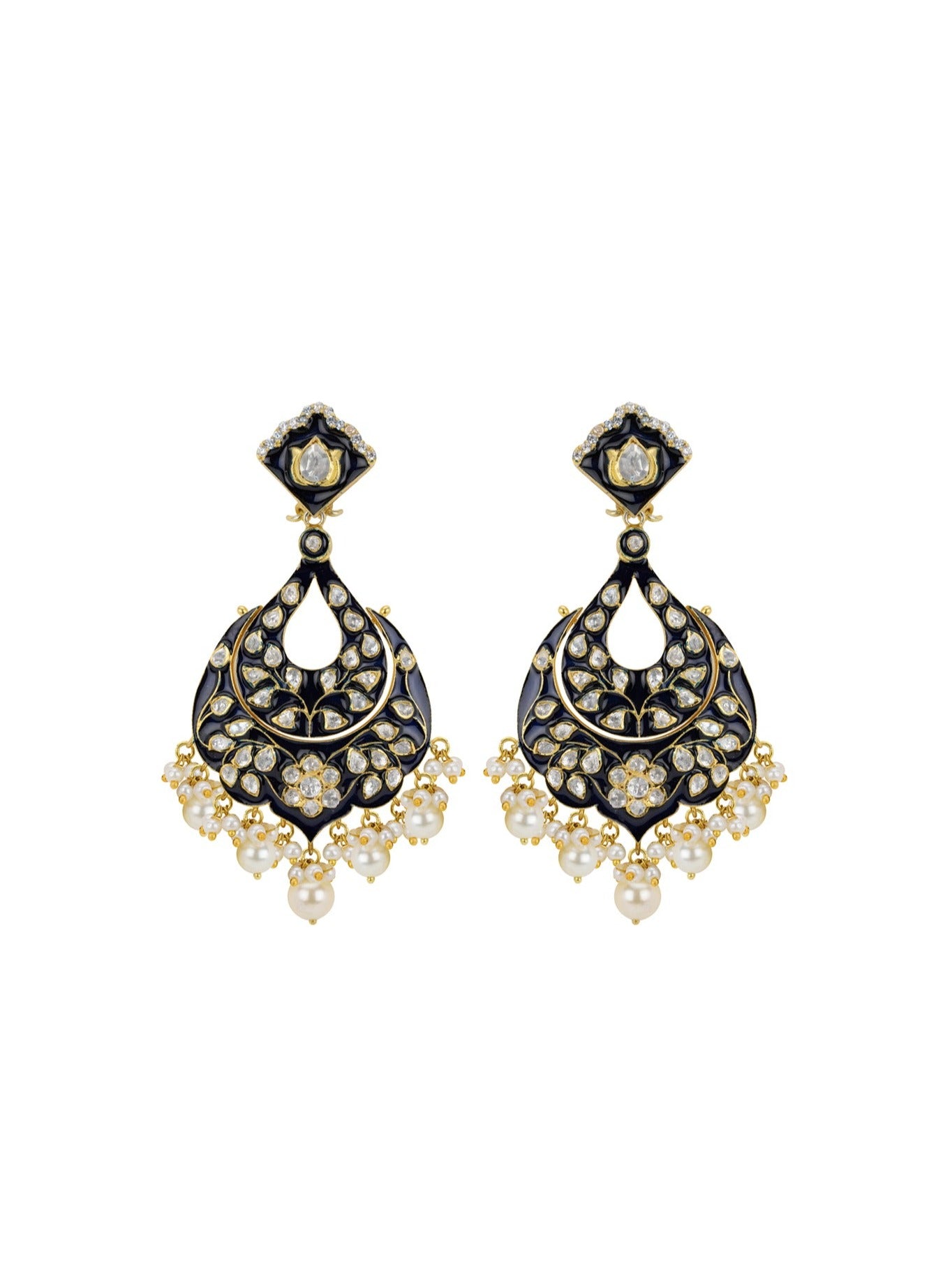 Neelpushpa Earrings