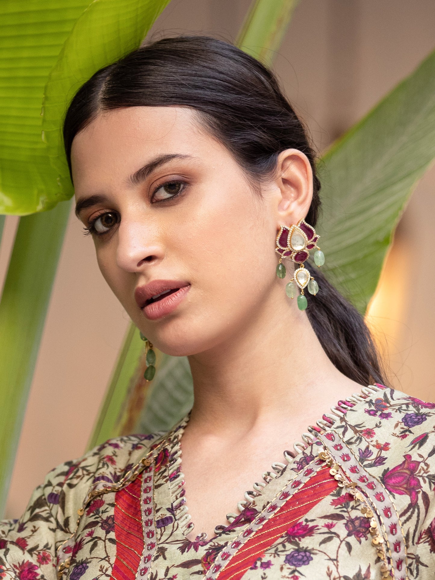 RubyKamalEarrings