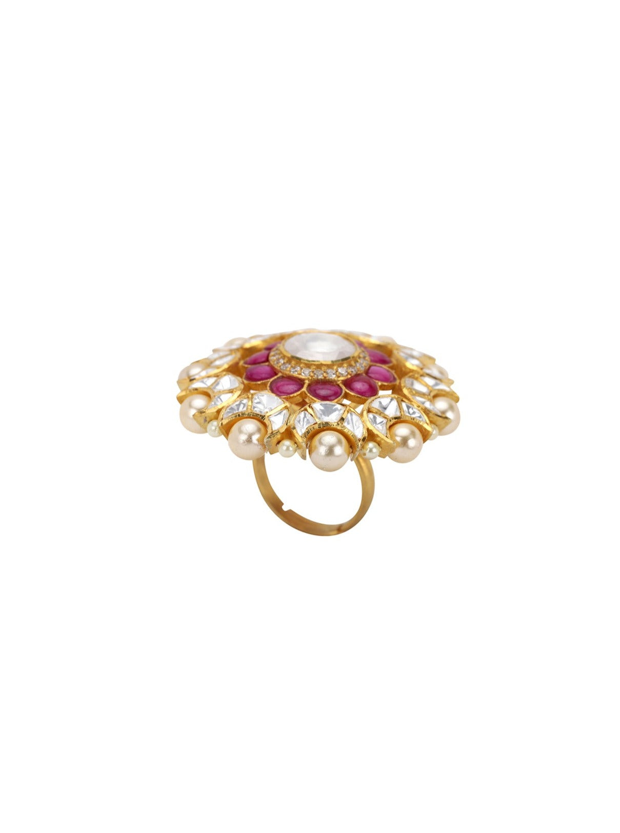Polki Ruby Ring