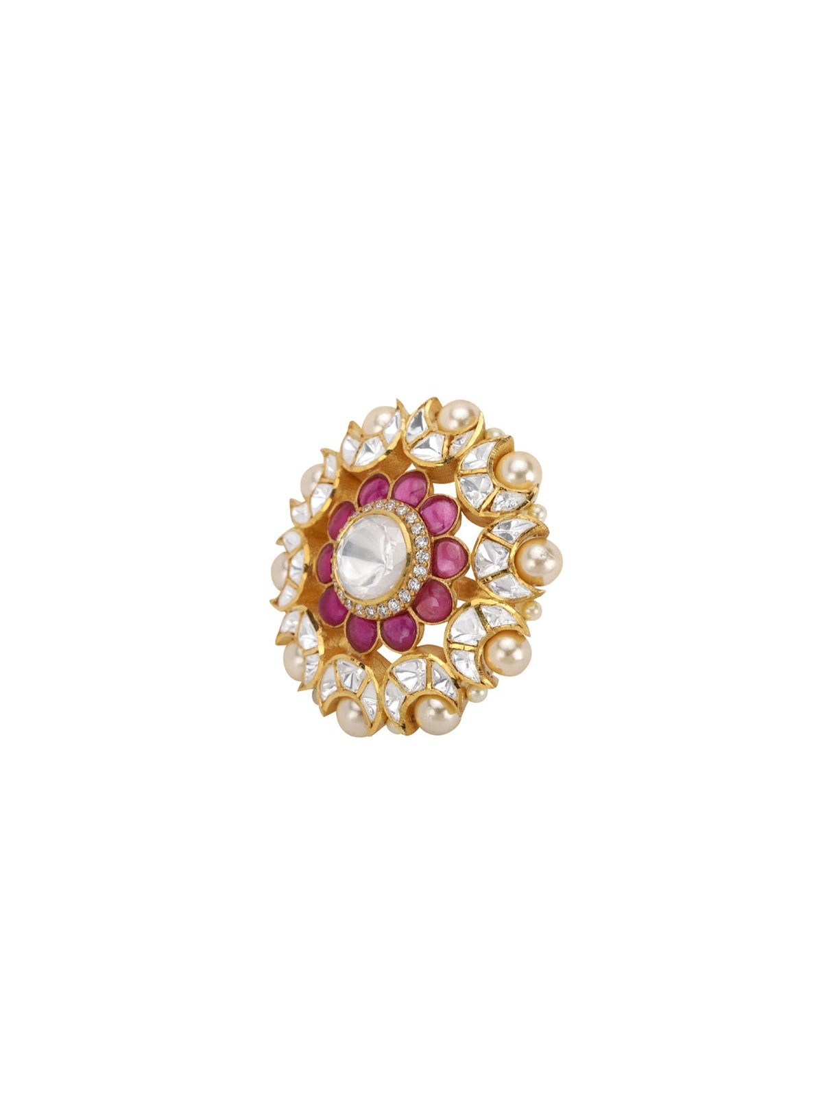 Polki Ruby Ring