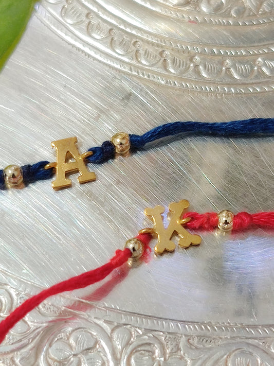 Personalized Letter Rakhi II- English