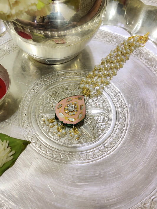 Pink Boondh Bracelet Lumbi
