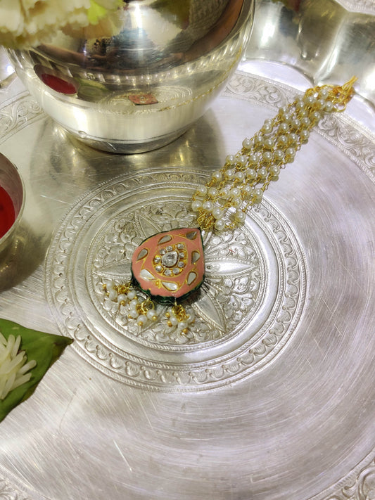 Peach Boondh Bracelet Lumbi