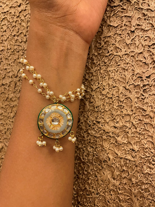Grey Lotus Bracelet Lumbi