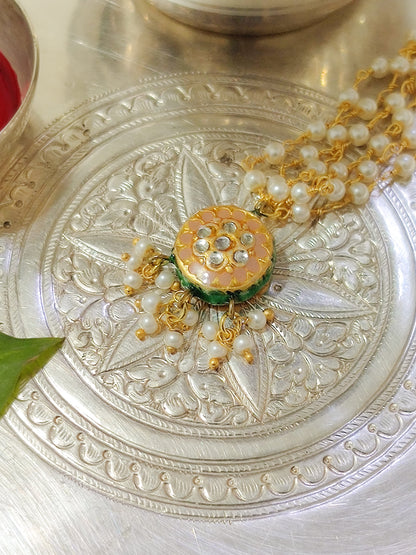 Peach Chakra Bracelet Lumbi