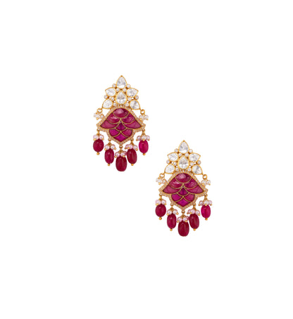 Nritya Ruby Earrings