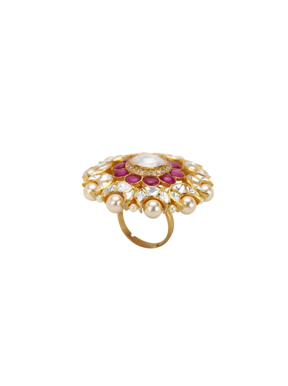 100% Original Design Dazzdelic AAA Cubic Zirconia Luxury Full of Zircon  Flower Ring For Women Dating And Party